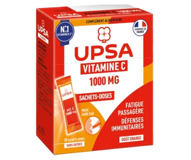 UPSA Vitamin C 1000 mg sáčky 10x2.7g
