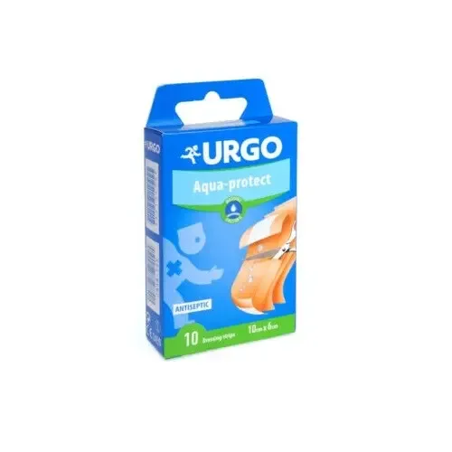 URGO AQUA PROTECT Omyvatelná 10 x 6 cm 10 ks NOVÁ