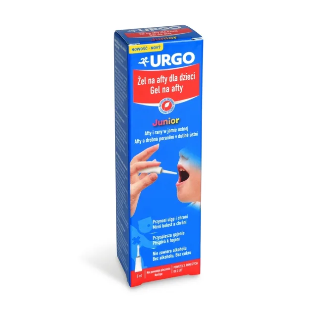 URGO Gel na afty junior 8 ml