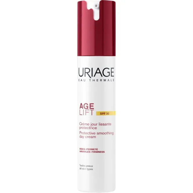 Uriage Age Lift Protective Smoothing Day Cream SPF30 ochranný denní krém proti vráskám a tmavým skvrnám SPF 30 40 ml