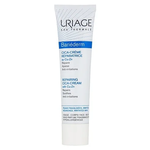 URIAGE Bariéderm Cica Reparativní krém s obsahem mědi a zinku 100 ml
