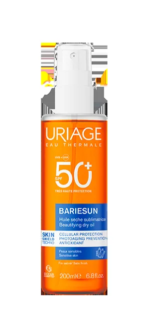 Uriage Bariésun Suchý olej na opalování SPF50+ sprej 200 ml