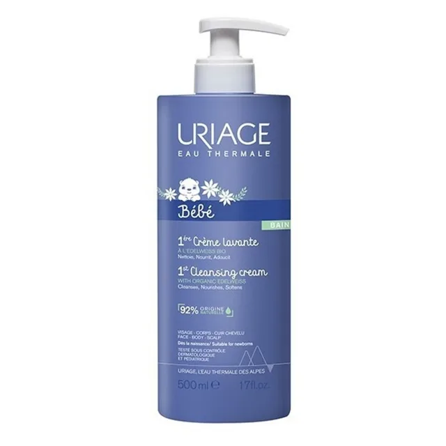 URIAGE Bébé mycí krém pro nejmenší 1000 ml
