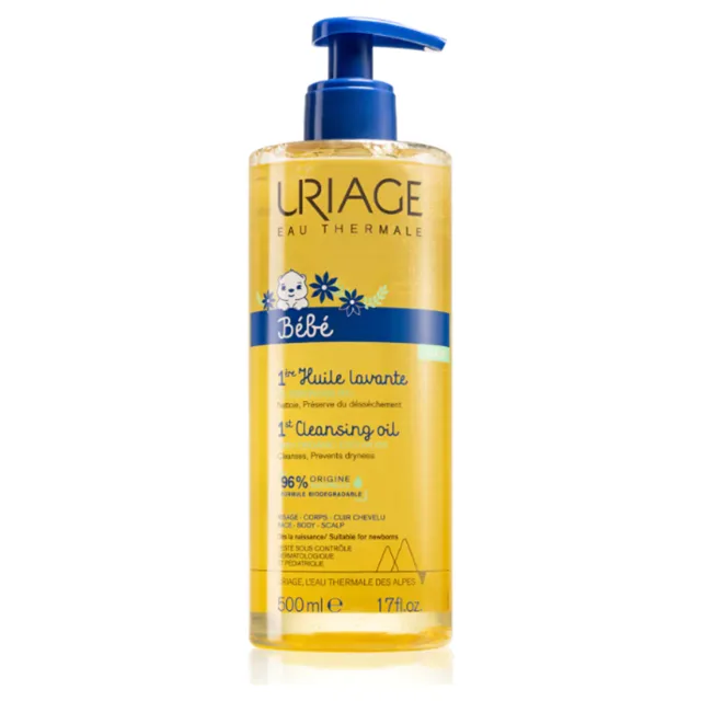 URIAGE Bébé ochranný čistící olej 500 ml