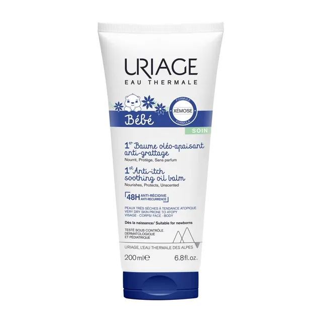 Uriage Bébé Zklidňující olejový balzám 200 ml