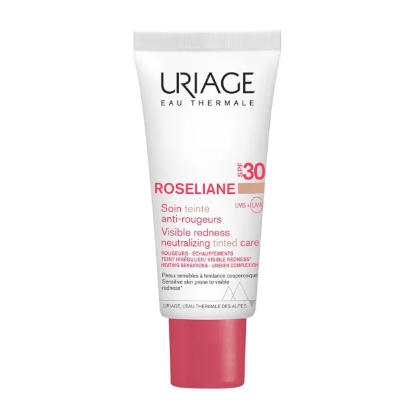 Uriage CC krém pro citlivou pleť se sklonem k začervenání SPF 30 Roséliane (CC Cream SPF 30) 40 ml