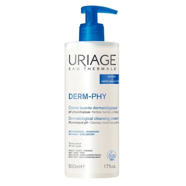 Uriage DERM-PHY Čisticí krém 500 ml