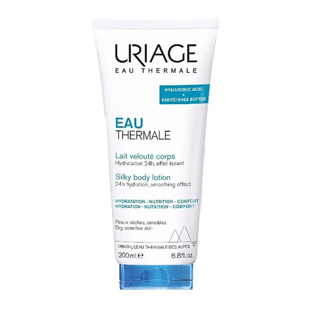 URIAGE Eau Thermale  Hedvábné tělové mléko pro suchou a citlivou pokožku 200 ml