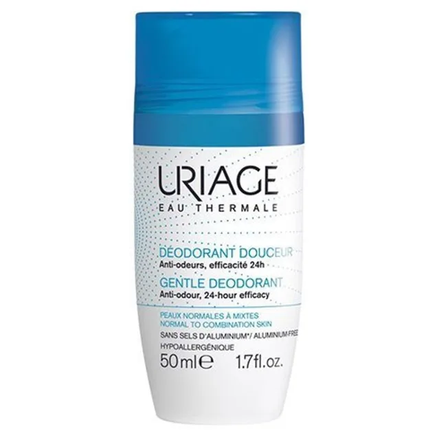 URIAGE Gentle Jemný kuličkový deodorant roll-on 50 ml