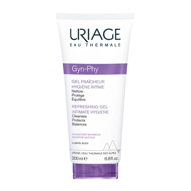 Uriage Gyn-phy Osvěžující mycí gel na intimní hygienu 200 ml