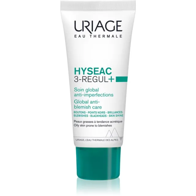 Uriage Hyseac 3-Regul+ Global Anti-Blemish Care matující krém pro pleť s nedokonalostmi 40 ml