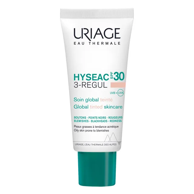 Uriage Hyséac 3-Regul Komplexní tónovaná péče o pleť SPF30 40 ml