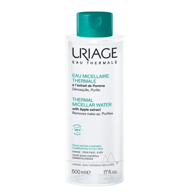 Uriage Micelární termální voda pro smíšenou až mastnou pleť 500 ml
