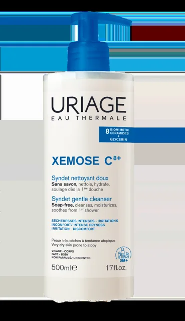 Uriage Xémose C8+ Mycí gel pro velmi suchou až atopickou pokožku 500 ml