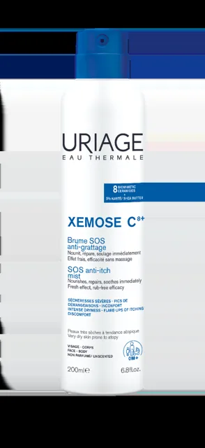 Uriage Xémose C8+ SOS Přípravek na suchou pokožku 200 ml