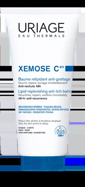 Uriage Xémose C8+ Zklidňující olejový balzám 200 ml