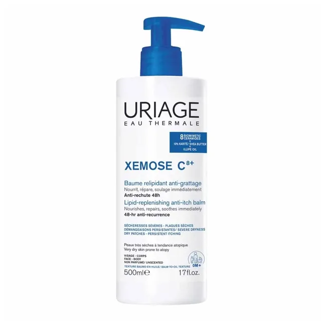 Uriage Zklidňující balzám Xémose (Anti-Itch Soothing Oil Balm) 500 ml