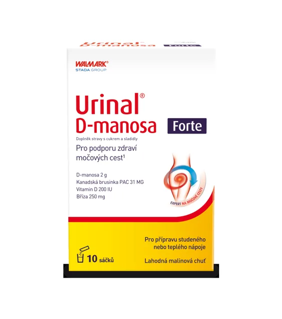 Urinal D-manosa Forte 10 sáčků