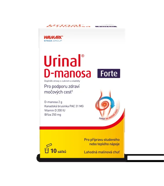 Urinal D-manosa Forte 10 sáčků