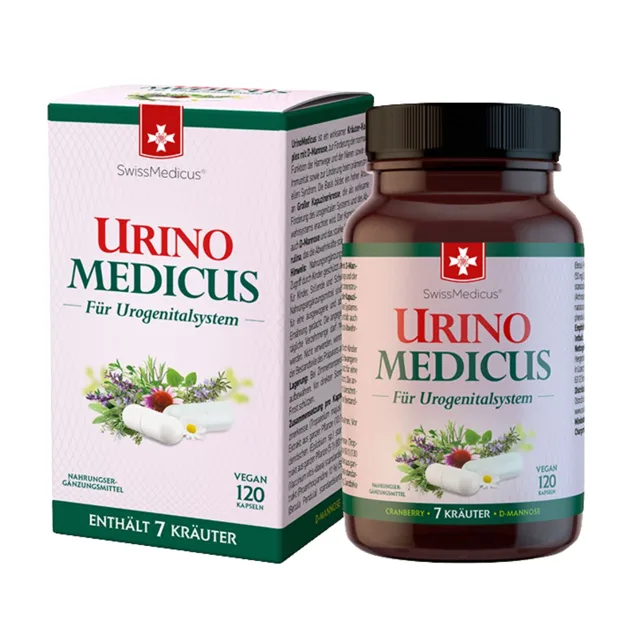UrinoMedicus – 120 kapslí – SwissMedicus