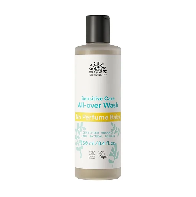 URTEKRAM BIO Baby jemná mycí emulze 250 ml