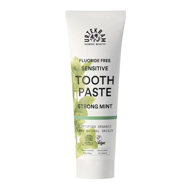 URTEKRAM BIO Zubní pasta sensitive 75 ml