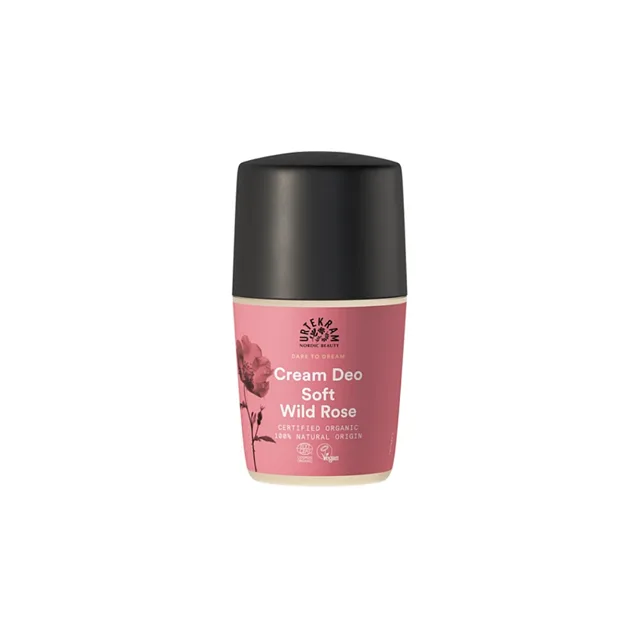 URTEKRAM Krémový deodorant roll-on s šípkovou růží BIO 50 ml
