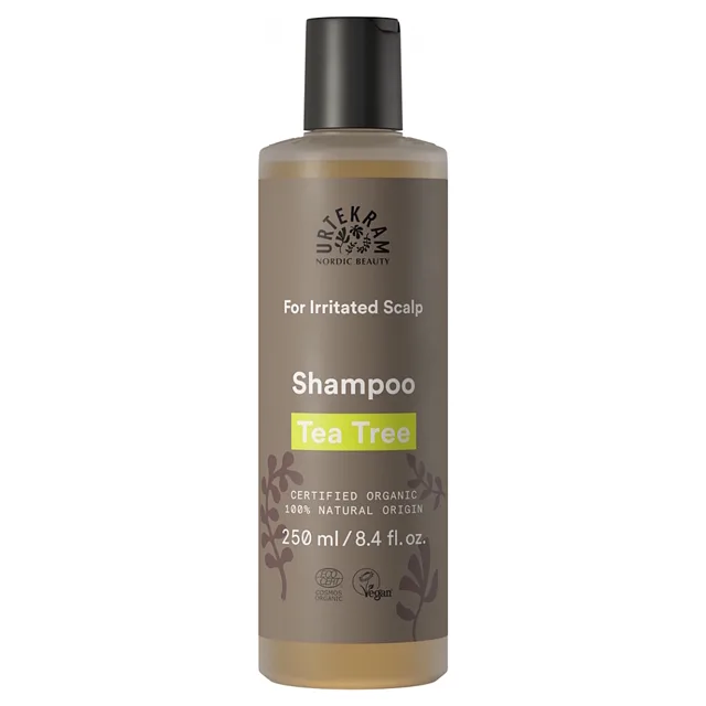 URTEKRAM Šampon s tea tree pro podrážděnou vlasovou pokožku BIO 250 ml