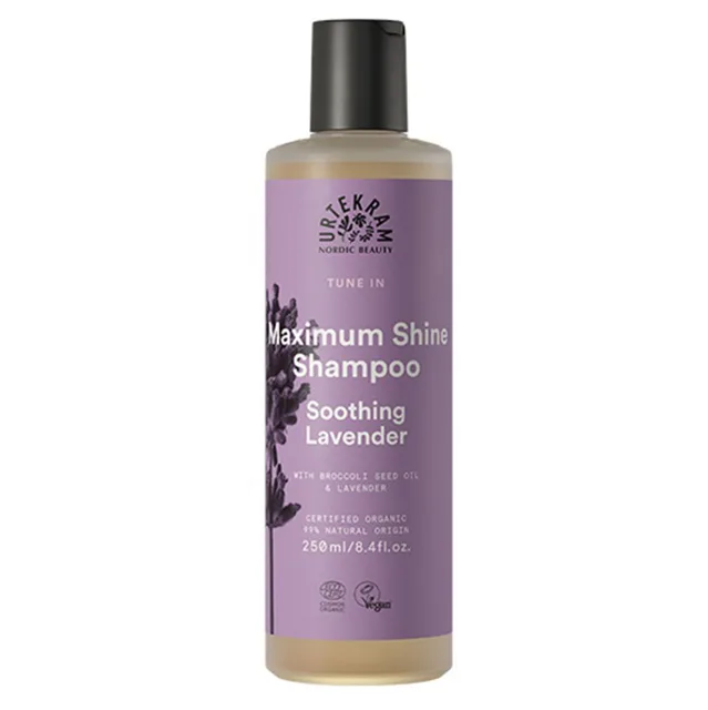 URTEKRAM Šampon Zklidňující levandule BIO 250 ml