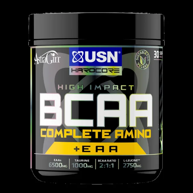 USN BCAA Complete Amino 400g - modrá malina