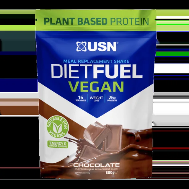USN Diet Fuel Vegan 880g - vanilka