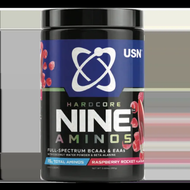 USN HardCore Nine Aminos 390g - ovocná směs