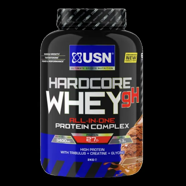 USN Hardcore Whey gH 908g - vanilka