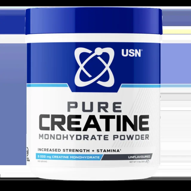 USN Pure Creatine Monohydrate 500g - red fruit