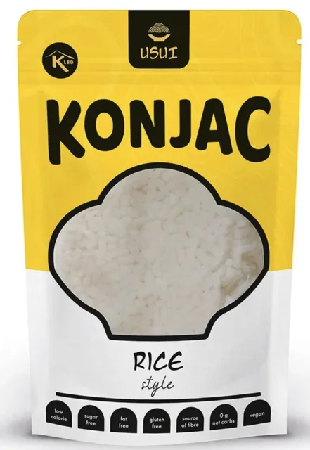 USUI Konjac, konjaková rýže v nálevu, 270 g