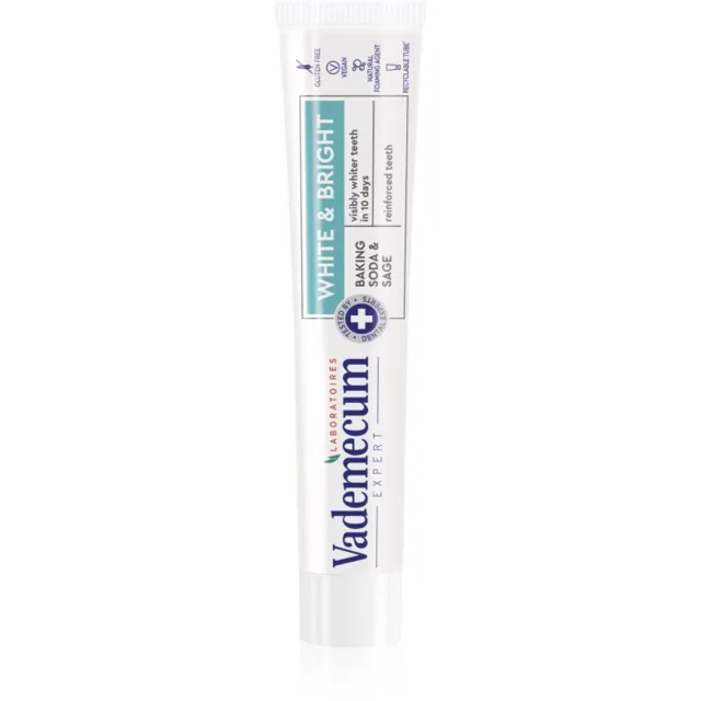 Vademecum Expert White & Bright bělicí pasta 75 ml