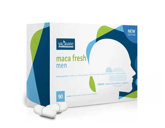 VALAVANI Maca fresh men 90 kapslí