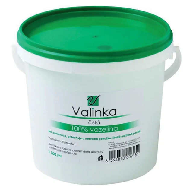 VALINKA 100% čistá Vazelína 1000 ml