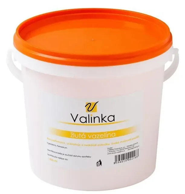 Valinka Vazelína žlutá kosmetická 1000 ml
