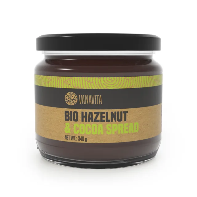 VanaVita BIO Hazelnut & Cocoa spread