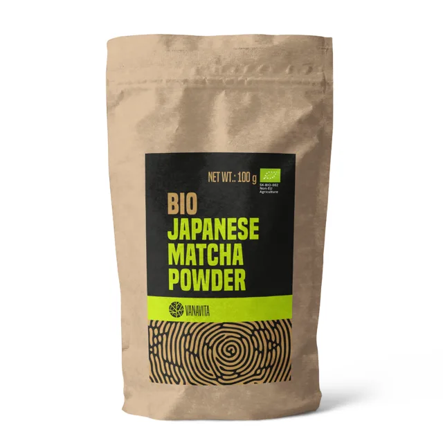 VanaVita BIO Japonský Matcha prášek