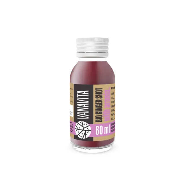 VanaVita BIO Zázvorový shot s aronií