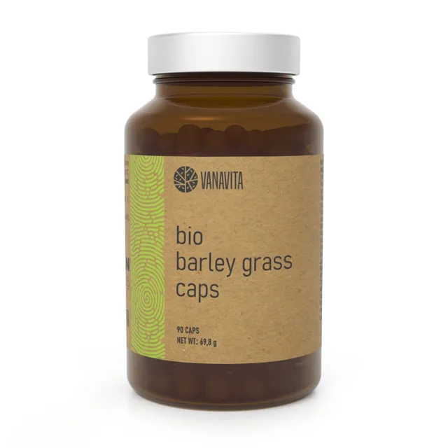 VanaVita BIO Zelený ječmen CAPS