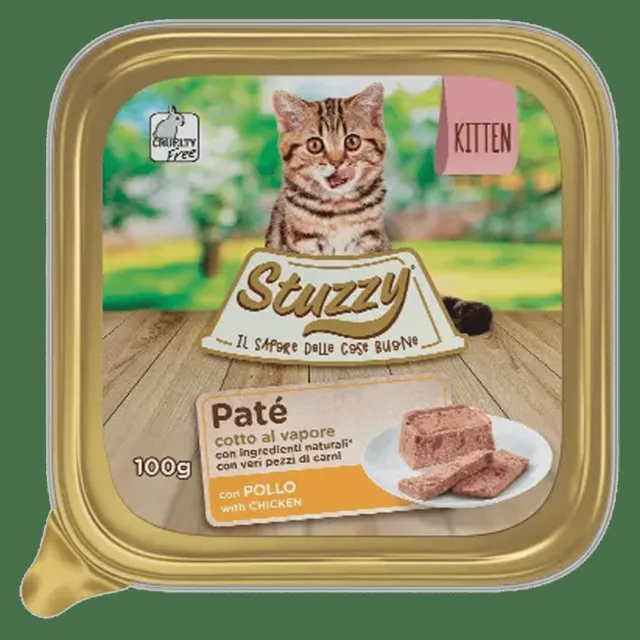 Vanička MISTER STUZZY Kitten kuřecí 100g