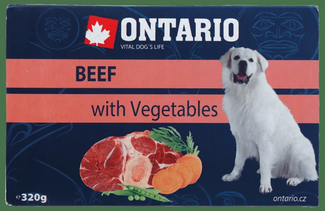 Vanička Ontario Beef with vegetable 320g