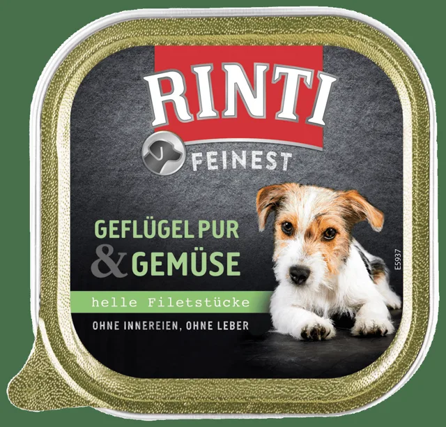Vanička Rinti Feinest drůbež + zelenina 150g