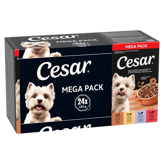 Vaničky Megapack Cesar 48 x 150 g - Landragout