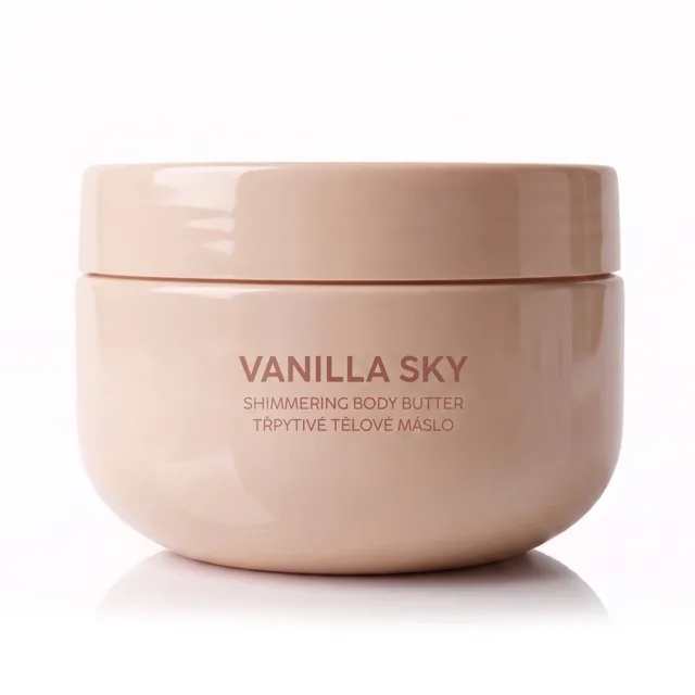 Vanilla Sky – třpytivé tělové máslo Dermacol - Oficiální e-shop Dermacol