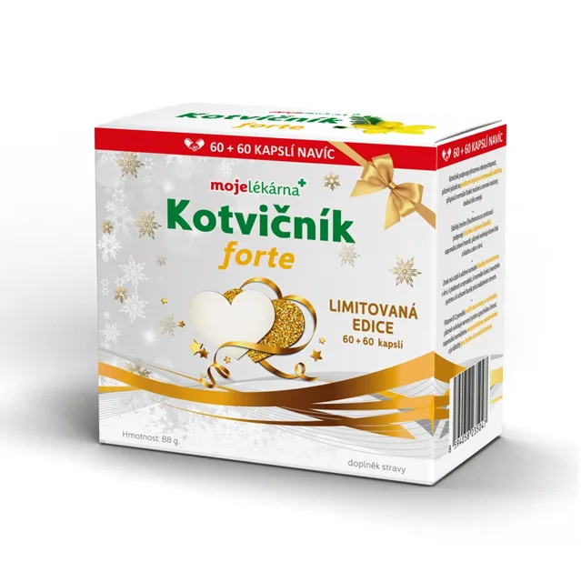 Vánoční balení ML Kotvičník Forte cps 60+60