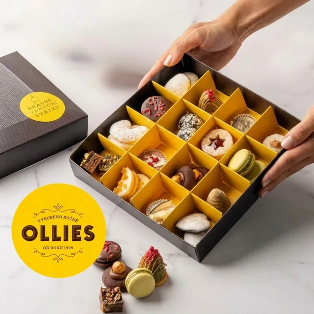 Vánoční cukroví Ultra Premium Svět plodů & Ollies váha 300g